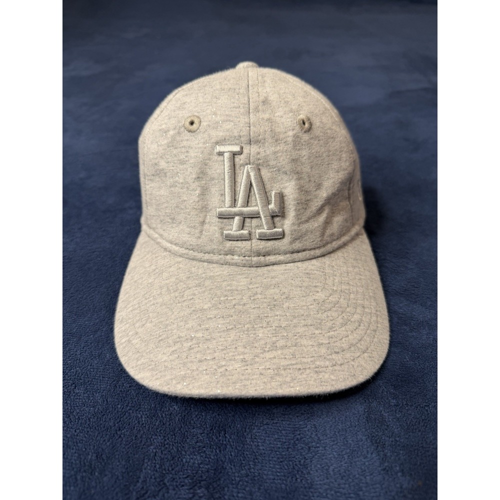 New Era Youth Gray LA Dodgers Baseball Cap Glitter Sparkle 9TWENTY Hat Gray